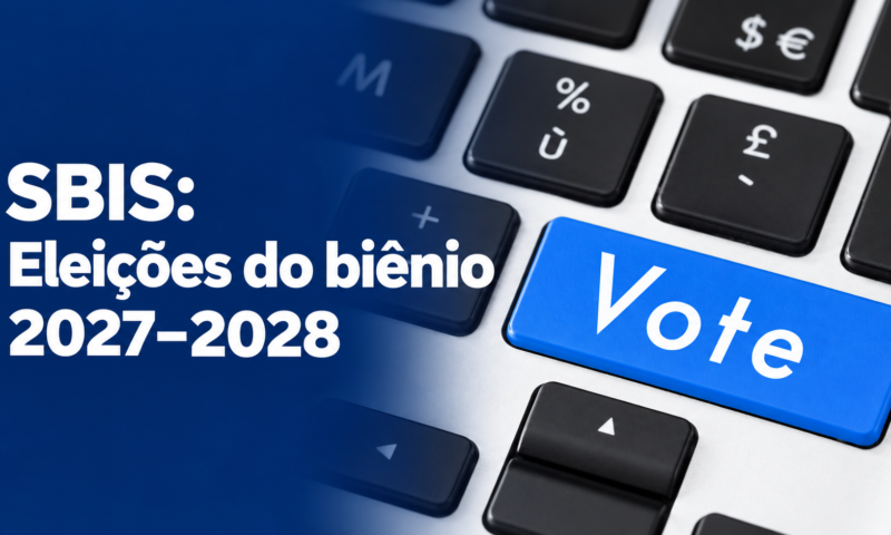 SBIS convoca associados para as eleições do biênio 2027–2028