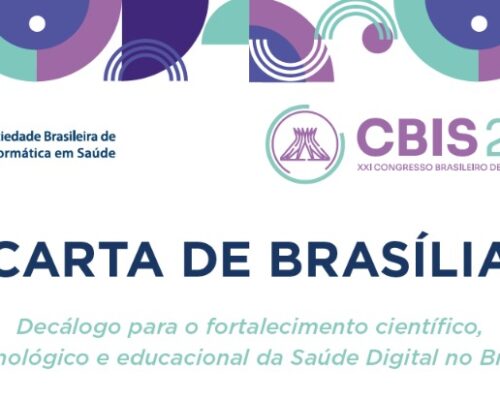SBIS apresenta Carta de Brasília com diretrizes para fortalecer a Saúde Digital no Brasil